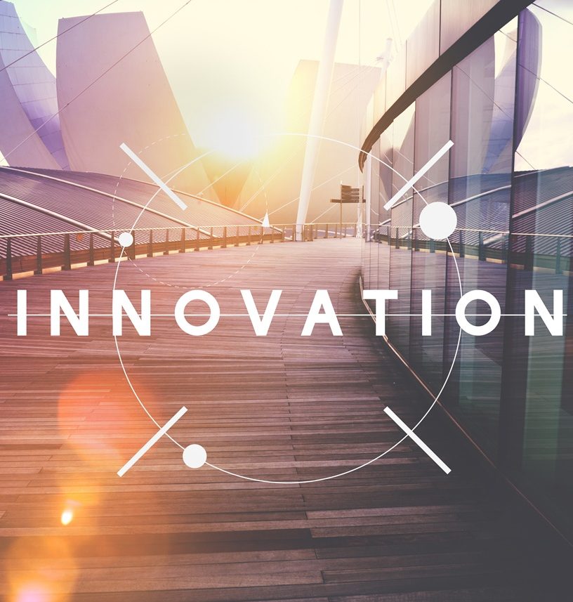 Innovation Technology Be Creative Futuristic Concept